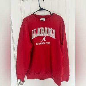 Champion Alabama Crimson Tide Red Crewneck Sweatshirt Graphic Unisex